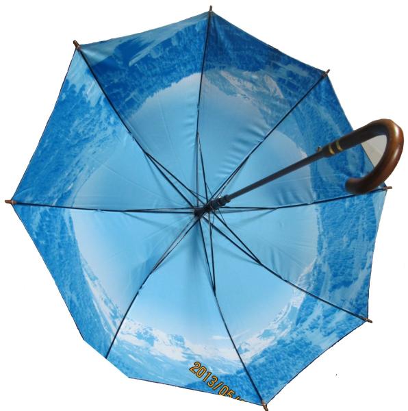 Heat transfer umbrellas