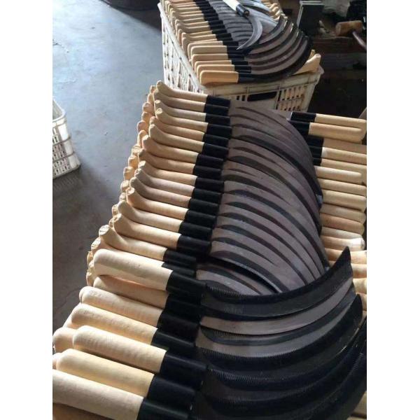 65mn Spring Steel Sickle Farm Tools 24.5cm Anti Corrosion Plastic Handle