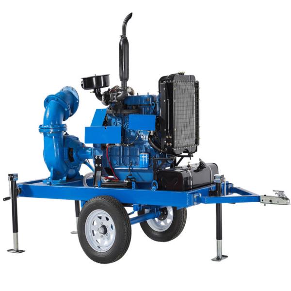 High Suction Water Jet Pump Diesel Engine Pump Set Self Priming Centrifugal Water Pump