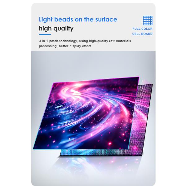 3840Hz P10 SMD LED Module Customized LED Panel Module 256x128mm