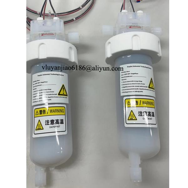 Corrosion Resistant PFA / PTFE Ultrapure Inline Chemical Heater For Aggressive Acids Chemicals