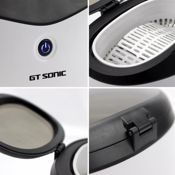 Home Use Compact Ultrasonic Cleaner , Ultrasonic Eyeglass Cleaner ABS Housing