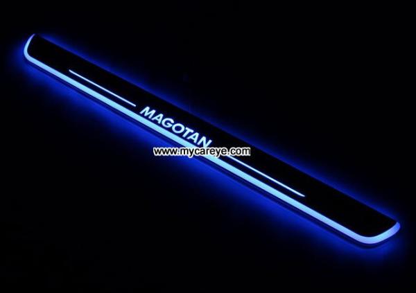 LED door scuff plate lights for Volkswagen VW Magotan door sill plate light sale