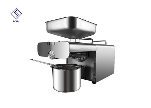 Automatic Home Oil Press Machine Soybean Screw Almond Oil Mill Machinery