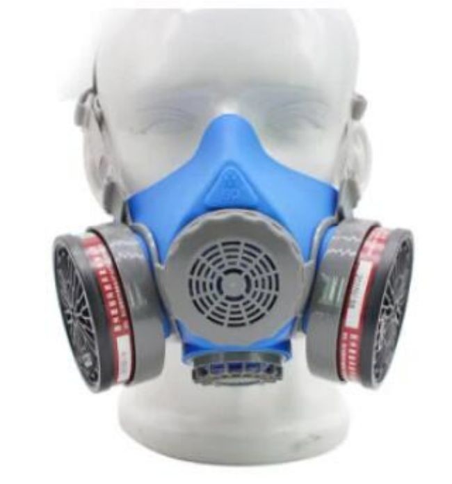 Экран респираторов половинной маски кремния ABS PPE на безопасность 17 x 12.5cm газа химическая