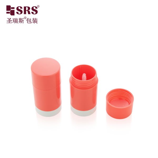 D048 15ml 30ml 50ml 75ml 90ml PP PCR Recycled Plastic Deodorant Stick Container Bottom Filling Cosmetic Packaging