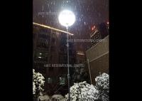 A iluminação livre do brilho médio da luminância, luzes conduzidas antiofuscantes do balão 600W na neve resiste