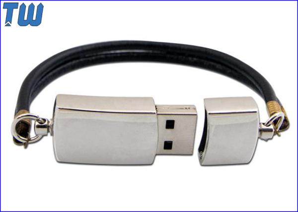 Wristband Metal 16GB Pen Drive Disk Customized Length and Logo