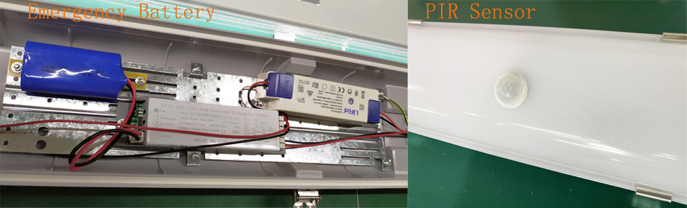 Свет 24W 36W 48W 54W Tri доказательства СИД 130LM/W линейный для парковки склада