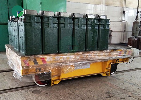 Die Plant Battery Powered Automatic Mold Transport Trolley On Rail