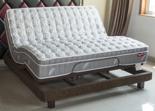 Euro top soft luxury high-end mattress for electric adjustable independent pocket spring