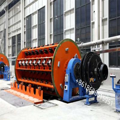 JLK-400/48+48 Flat Steel Wire Armoring Machine Easy Operating