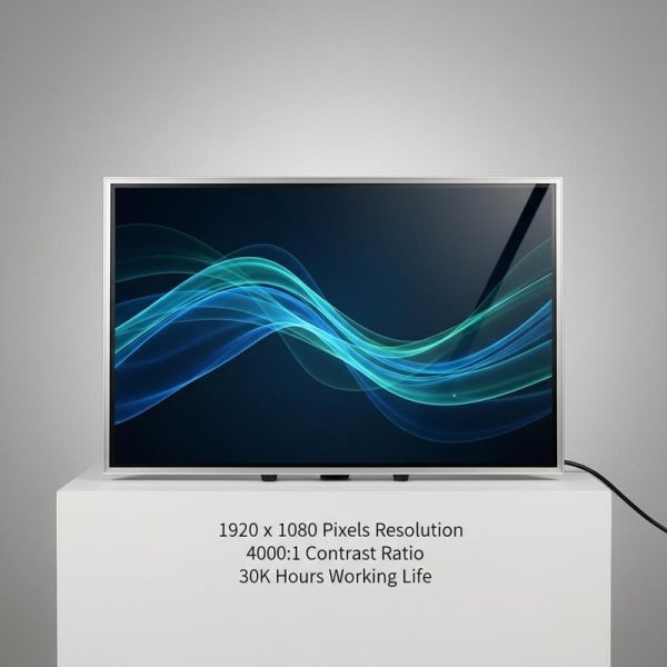AUO 32INCH Digital Signage LCD Panel with 1920*1080Pixels Resolution 4000:1 Contrast Ratio and 30K Hours Working Life