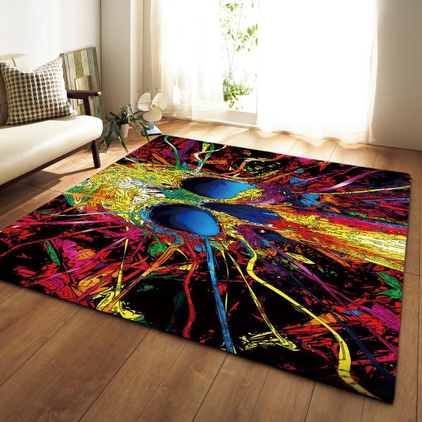 Living room carpet, bedroom floor mat, DIY pattern, flexible cross-border carpet door mat