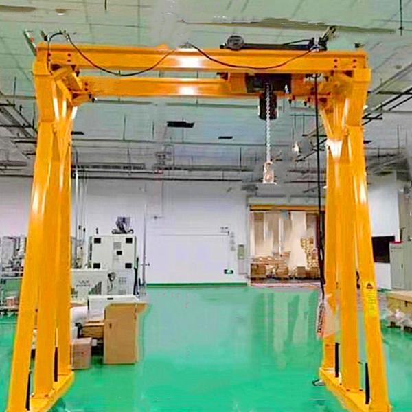 Хороший качественный кран на козлах прогона дистанционного управления 5t портативный двойной