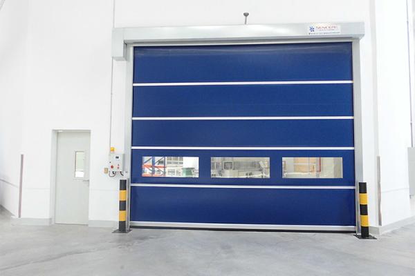 Industrial Automatic High Speed Roll Up Door 1.5m/s Opening For Warehouse Security