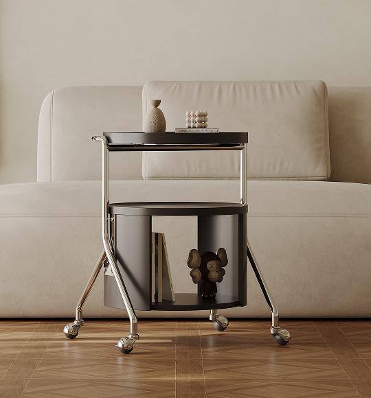 Unique Metal Home Side Table Round Shape Office And Cafe Decorative Side Table