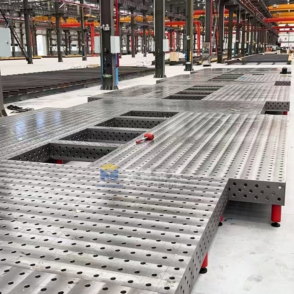 D28 3D Welding Table System for Steel Structure Assembly and Robotic Welding