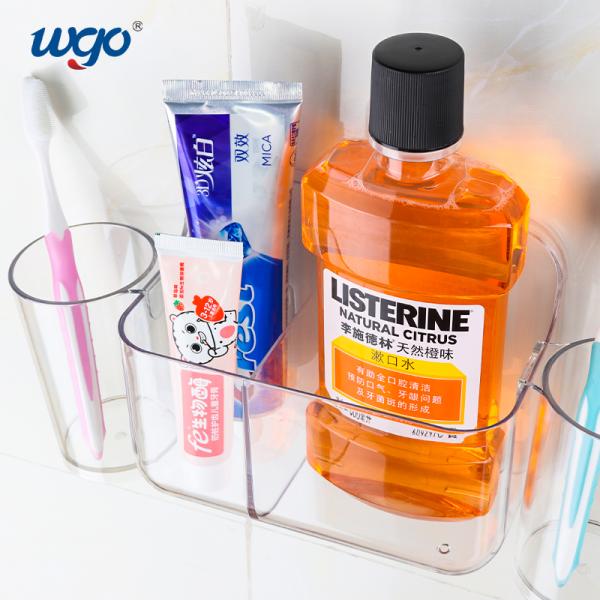 Повреждение держателя чашки 140mm зубной щетки ODM установленное стеной ясное высокое свободное