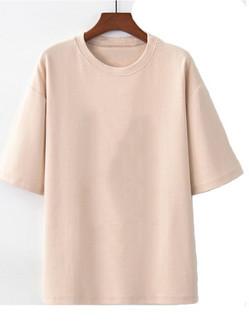 cotton spandex t shirts short seven sleeve ladies t shirt & hoodies,Quality t shirts