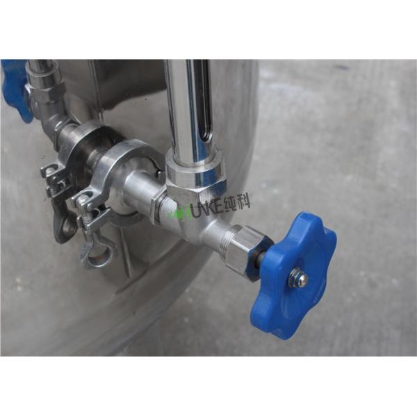 0.5 - 10T Food Grade Stainless Steel Water Tank For Cosmetics Industry