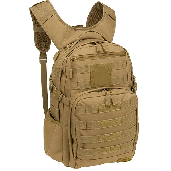 Sac à dos tactique en nylon 1000d durable avec un compartiment pour ordinateur portable