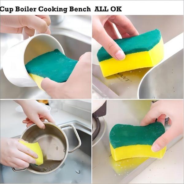 Esponja de cocina personalizada - Resistente a la erosión, venta al por mayor