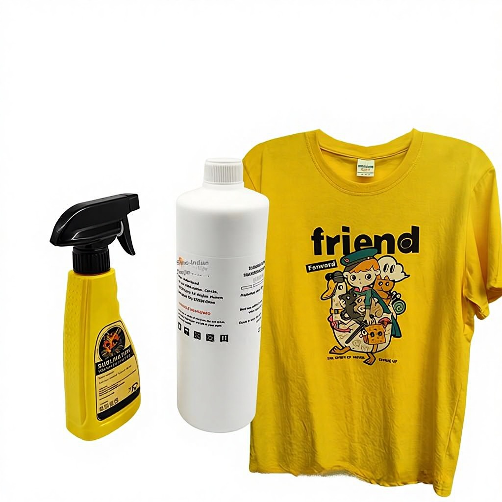 Thermal for Sublimation for Coating Liquid Wholesale Pre-Treatment Spray for Light-Colored Denim Materials Screen Printing Model