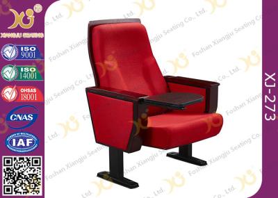 Chinese Carst Iron Meeting Room Seating / Lecture Hall Chairs With Speaker