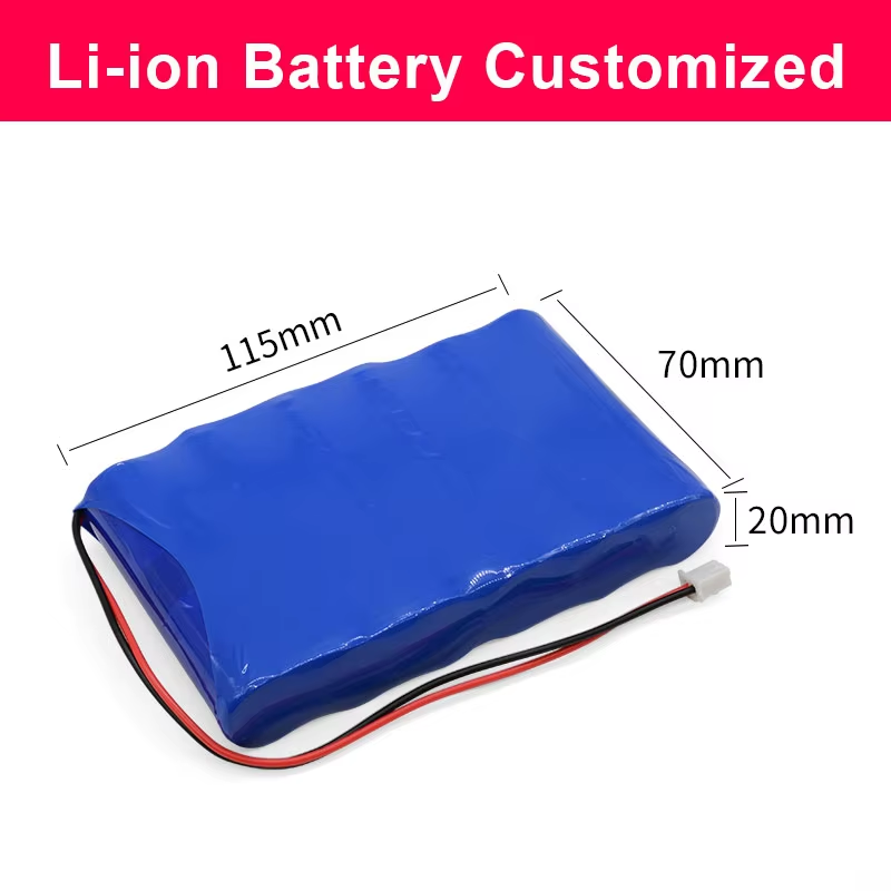 Customized 18650 21700 Solar Lithium Ion Battery Pack With PCM