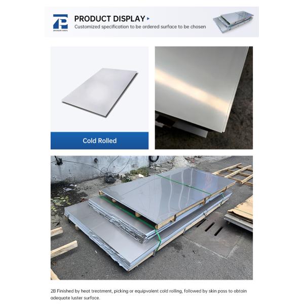 310S Grade Stainless Steel Sheet Plate 5x10 Cold Rolled Hot Rolled