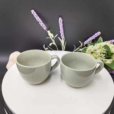 10oz Ceramic Cup, Coffee Mugs,  Ceramic Mug With Coating Sublimation,Tea Cup with handles