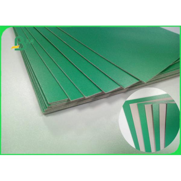1.3mm 1.5mm Blue Green Lacquered Solid Paperboard For Dresser Nightstand Boxes