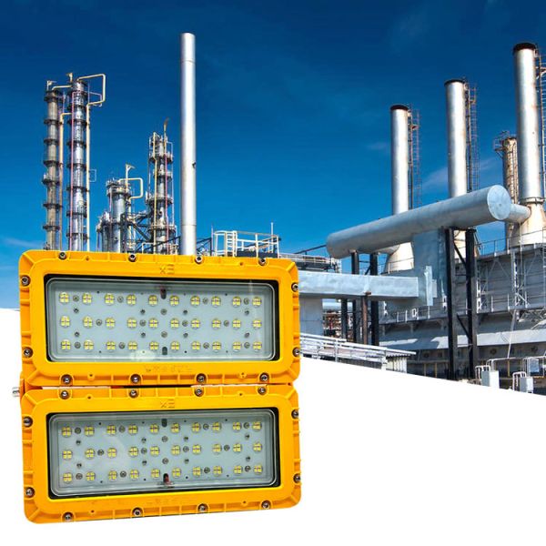 300W LED Explosion Proof Flood Light 30° Ceiling Spot High Bay Grey Finish ATEX