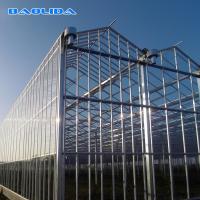 Capacidade de vidro ISO9001 da estufa 140mm/H de Venlo do multi período habilitado