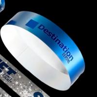 Événement promotionnel Éléments de fête Personnalisable Golden Star Glitter Bracelets Holographiques Parfait pour les faveurs de fête