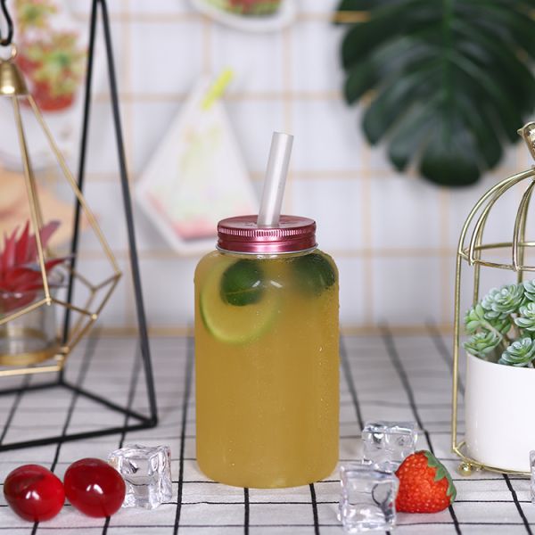 0.5kg Milk Tea Bottles Modern Medium Capacity Designed for Beverage Packaging and Delivery Services