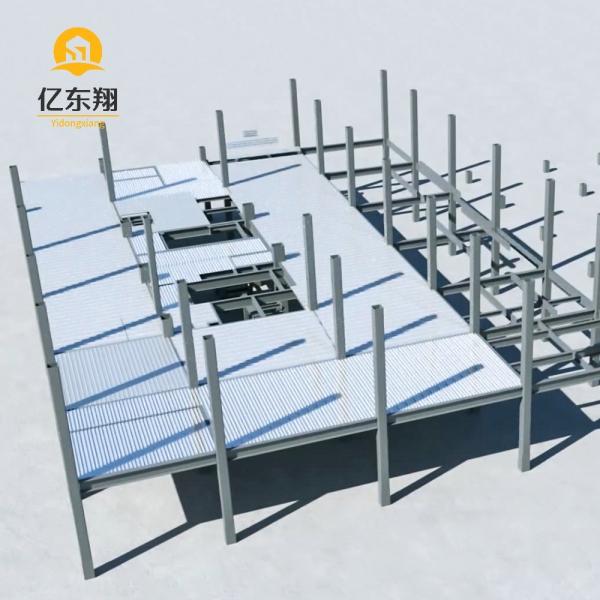 Prefab Steel Warehouse with Q235B Q355B Material Fast Installation