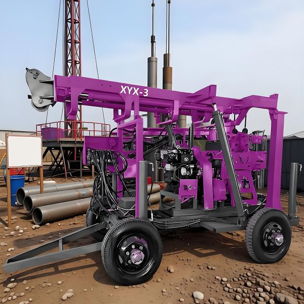 Rapid Mobilization Core Sample Drilling Rig Machine Geological Investigation Hydraulic Core Drilling Rig