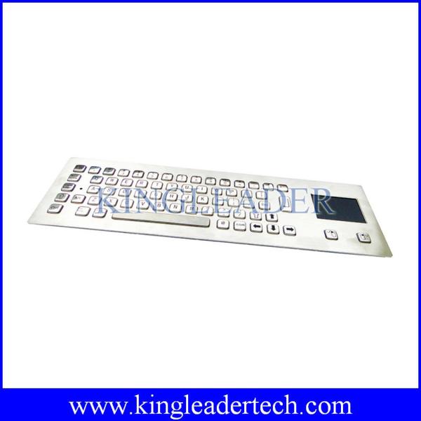 Industrial Keyboard With Touchpad And 64 Keys IP65 Rated For Kiosk