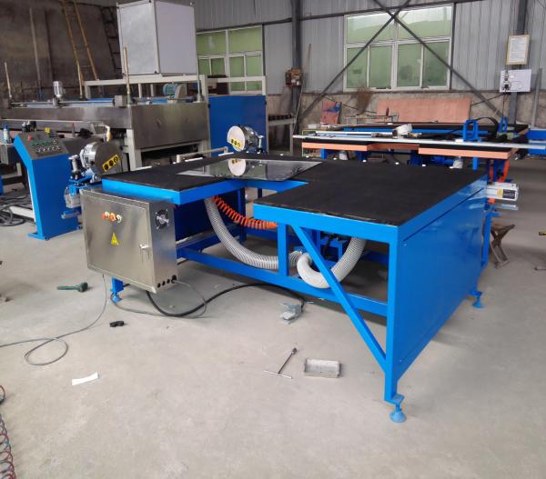Semi - Automatic Glass Making Machine Horizontal Double Heads Low-e Edge Remover