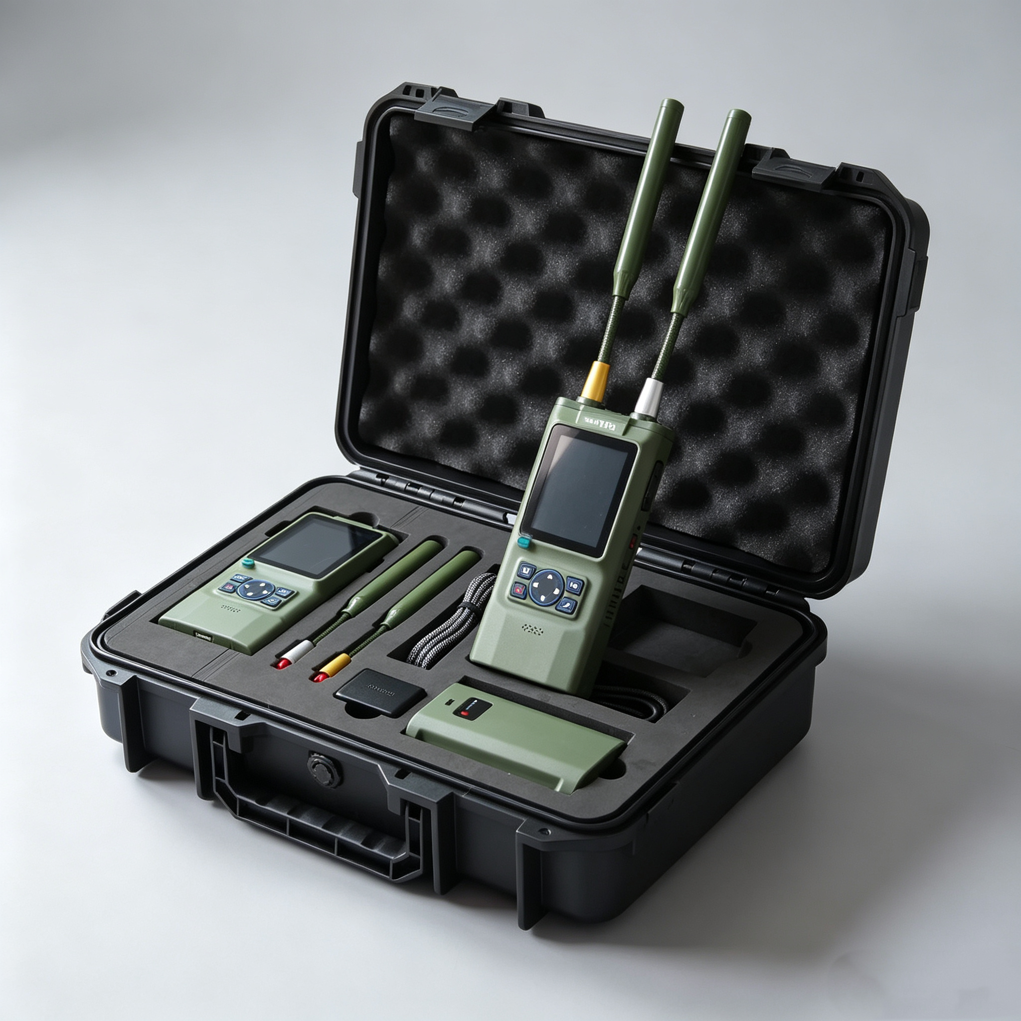 Compact Size Portable UAV Detection Device Ultra Wideband Drone Video Capture 100MHz~8GHz