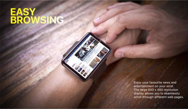 DM100 4G Smartwatch 2.86 Inch IPS Touch Screen 2880mAh Battery
