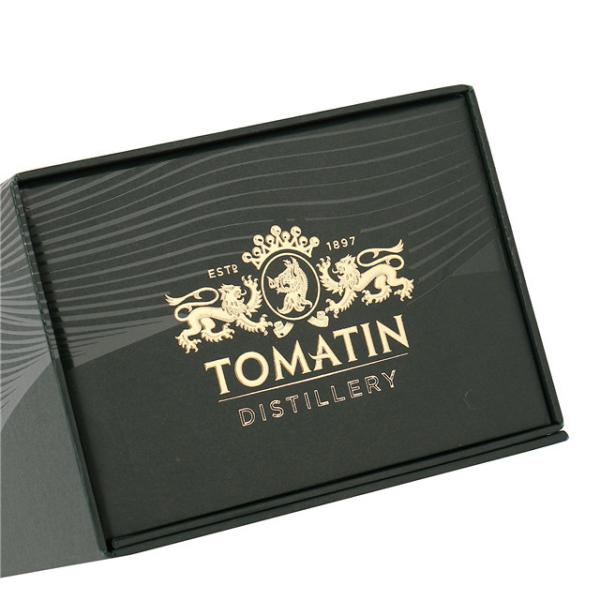 Luxury Premium Hard Cardboard Logotipo personalizado Magnetic Vine Regalo Box Packaging con ventana