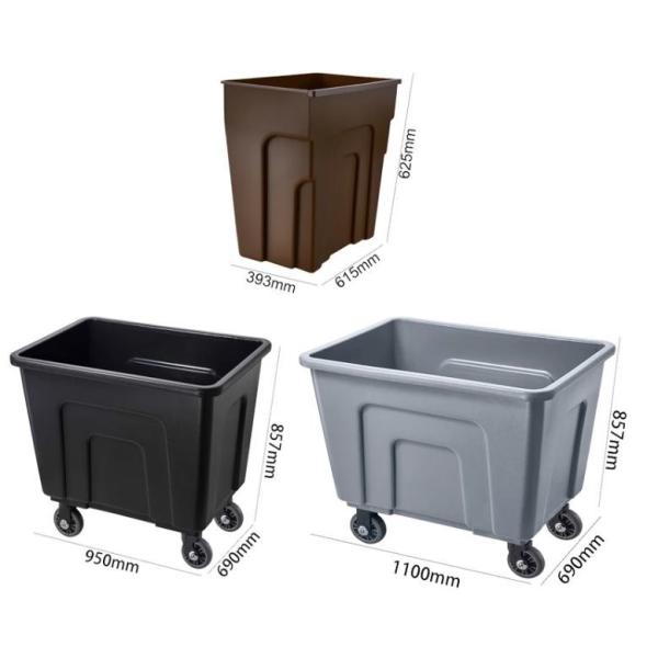 Large Capacity Plastic Water Tank Thickened Storage Tank Smooth Clothing Textile Factory Storage Durable Large Box