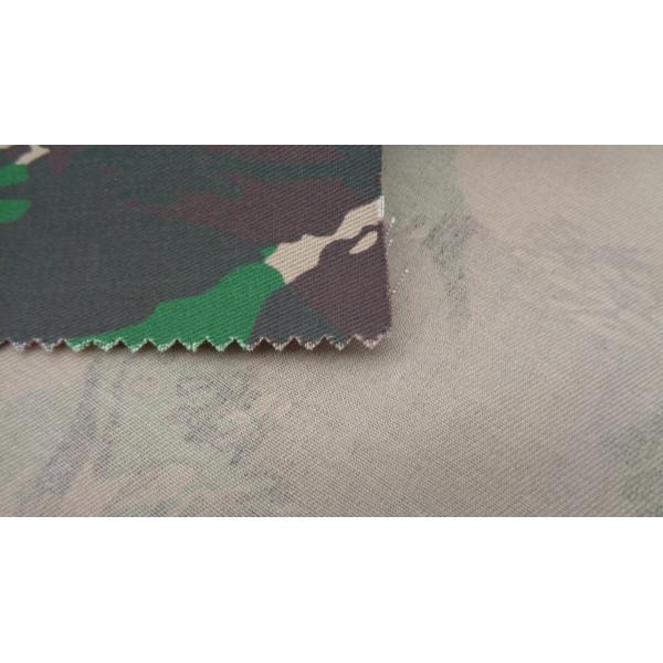 185 camuflaje uniforme del algodón del poliéster 35% de la tela el 65% del paño del G/M a prueba de viento