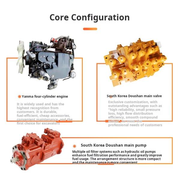 Excavadora Municipal 6 toneladas Especializada Multifunção