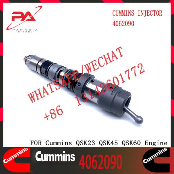 Injetor de combustível 4902827 da peça sobresselente do motor diesel da máquina escavadora do trator do caminhão QSK23 4077076 4062090