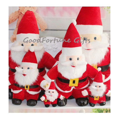 plush stuffed santa clause doll toy decor christmas gift souvenir