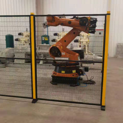 Automatic Protection Robot Safety Fence Welded Wire Square Hole
